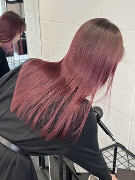 ココ 原宿(KOKO) 黒髪小顔クラゲヘアーオリーブグレーココアベージュ