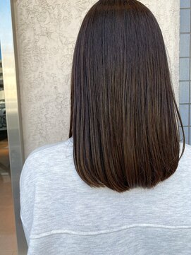 フロア(FLOOR) ダークブラウン/ロングヘア/保湿トリートメント