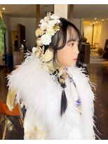 マノ ア ファト(mano a fato by design hair)&nbsp;成人式style