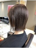 切りっぱなしボブ