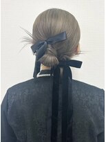 ヘアセットサロン サロンエイミー(salon aemii)&nbsp;タイトダブルシニョン