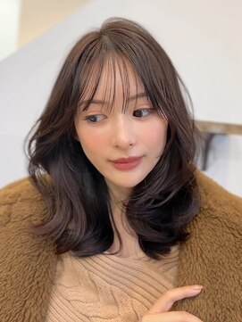 ビュー トウキョウ(VIEW TOKYO) ふんわりレイヤー艶ブラウンカラー