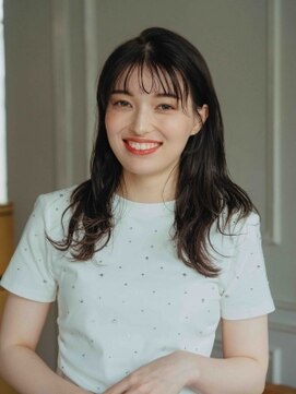 エーバイフー 江坂店(A BY WHO) A BY WHO 江坂/ゆるふわセミロング/透明感カラー