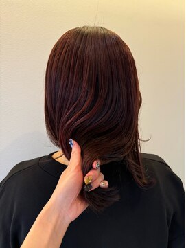 オム(omu) deep red