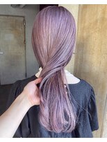 ガーデンヨコハマ(GARDEN YOKOHAMA) ハイトーンホワイトラベンダーニュアンスカラーロングブリーチ