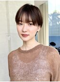 大人マッシュショート/耳掛けショート/ショートヘア/30代40台