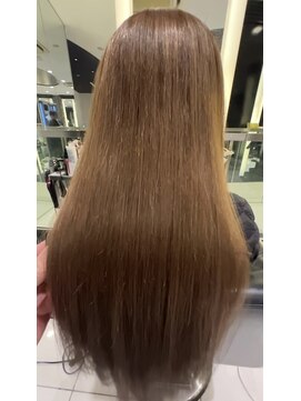 エアー 銀座タワー(AIR) 簡単スタイリング/髪質改善/美髪/明るい白髪染め【榛葉