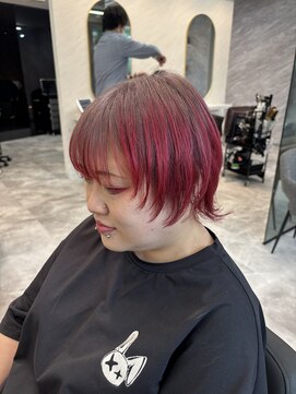 ボヌール 川崎店(Bonheur) ウルフ×アレンジカラー