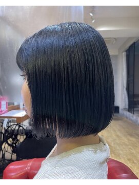 ヘアサロン アティリー(Hair Salon Attirer) 西梅田/ボブ/グレーベージュ/白髪ぼかし/ハイライト/ベージュ