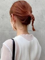 ピノ ウメダ(Pinot UMEDA)&nbsp;#小枝ヘア　#オレンジヘアカラー