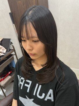 セライロ 千葉(celilo) レイヤーカット/顔周り/くびれミディアム/宮田