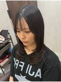 レイヤーカット/顔周り/くびれミディアム/宮田