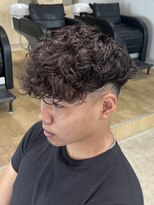 フィフス 天神大名(fifth) 天神大名スペインカールメンズパーマフリンジカット30代19時以降