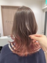 ユーフォリア 青山(Euphoria)&nbsp;グラデーションカラー/ベージュ/ピンク＊担当yuki