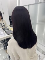 コア プラス 立川(COA PLUS)&nbsp;ブリーチなしで作る暗めカシスカラー