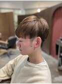 可愛い系男子のマッシュスタイル♪