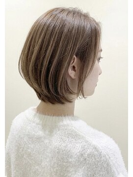 レウナ 外苑前(Reuna) 30代40代大人可愛いボブ　ひし形ボブ　ワンカール