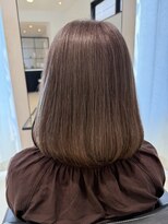 インセンス(insence yamashita) 白髪ぼかしカラー ロブヘアー