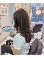 オブヘアー オモテサンドウ(Of HAIR OMOTESANDo)&nbsp;レイヤーカット/グレージュ/ミディアムレイヤー/レイヤーボブ