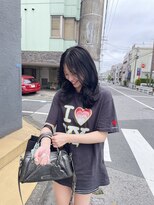 フィット ヒュー 千葉(fit hue)&nbsp;ダークパープル/ナチュラルショート/ミルクブラウン/夏/千葉駅