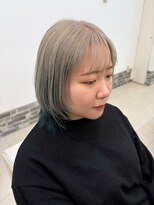 ヘアーアンドエステ ハラダ 滝ノ水店(Hair&Esthe Harada)&nbsp;ブリーチカラー/エンドカラー/ショートレイヤー