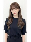 暗めカラー/韓国風/レイヤーカット/髪質改善/縮毛矯正/淵野辺
