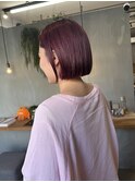 stylist イケダ>> ピンクラベンダーボブ
