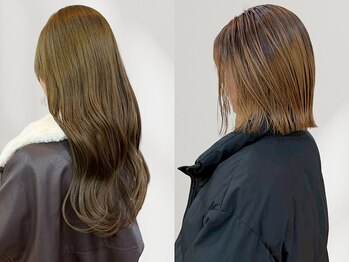 ヘアーメイク グロー(hair make grow)の写真/ケアブリーチでハイトーン、インナーカラーもダメージレスに叶える諫早美容院♪白髪ぼかしハイライトも人気