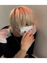 men's salon tiam 渋谷 メンズカット/メンズカラー/韓国【ティアム】&nbsp;ホワイトブロンドウルフ