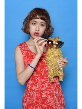 エルクバイコットン(elk by Cotton) 【elk by cotton平塚】外ハネ/ランダムカール/パーマ