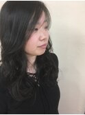 ロングパーマスタイル