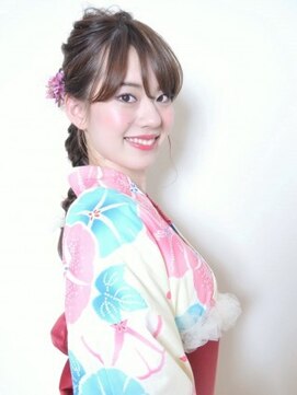 ジェイ エヌ バイ ネオリーブ(J/N by neolive) 【Neolive east】浴衣着付け+編みおろしアレンジ