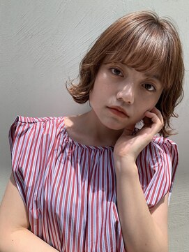 ヘア ヴィルゴ 吉祥寺(hair Virgo) フラッフィーボブ＊マロンブラウン
