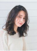 大人可愛いゆるウェーブ