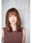【shellbear 銀座】大人カジュアル外ハネミディアム