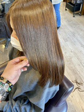 ヘアーエポック(hair epoque) 10代20代30代髪質改善シンデレラトリートメント/艶さらベージュ