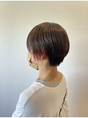 ショート×インナーカラー