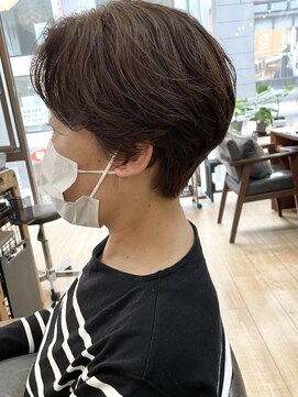 ギフト ヘアー サロン(gift hair salon) 【くせ活かしハンサムショート】原口健伸