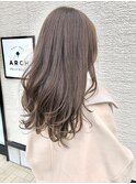 【ARCH 竹田】ゆるふわミディ シフォンベージュ