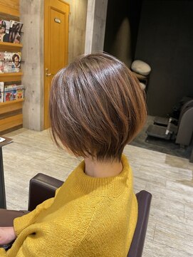 モードケイズ 西宮(MODE K's) 大人かわいい/西宮/小顔/ハンサムショート/きりっぱなしボブ