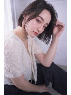 トレヘアー(tRe hair) 大人可愛い20代30代40代/束間ショート