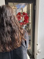 オーパスアミカ(OPUS AMICA)&nbsp;/切りっぱなし×コテ巻き風パーマ