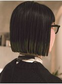 ボブ/前髪/前髪カット/ショート/カラー/縮毛矯正/韓国/髪質改善