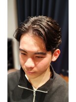 トレバー(Trever)&nbsp;ナチュラルなツーブロックスタイル