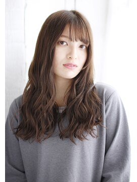 シュシュット(chouchoute) レイヤーカットウェットヘアデザインカラーオリーブベージュ/114