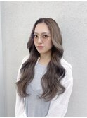 シークレットハイライト/ミルクティーベージュ/艶髪デザイン