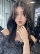 エヌアイ オモテサンドウ(ni omotesando)&nbsp;憧れ韓国くびれヘア/顔まわりカットレイヤーカット艶髪黒髪