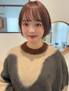 アンバー 池袋(amber) マッシュショート/髪質改善/シースルーバング【池袋】