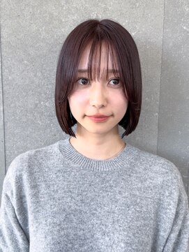 ロンド 表参道店(Lond) ◇ボブ 縮毛矯正 顔周りカット 表参道 髪質改善