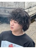 スパイラルパーマ